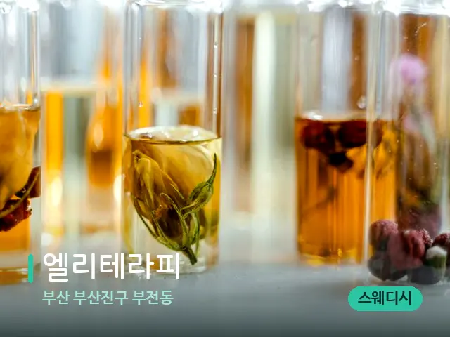 부산 부산진구 부전동 엘리테라피 — 마사지 오일과 도구